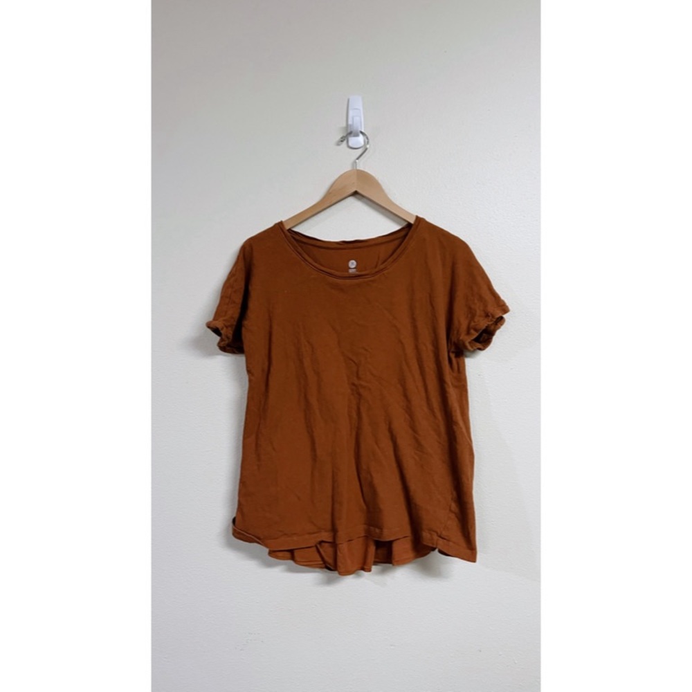 Kindred Bravely Burnt Orange Everyday Nursing & Maternity T-Shirt L